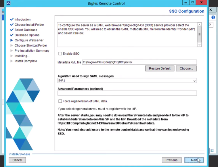 ขั้นตอนการติดตั้ง BigFix Remote Control ใช้เพื่อการควบคุมเครื่องไคลเอ้